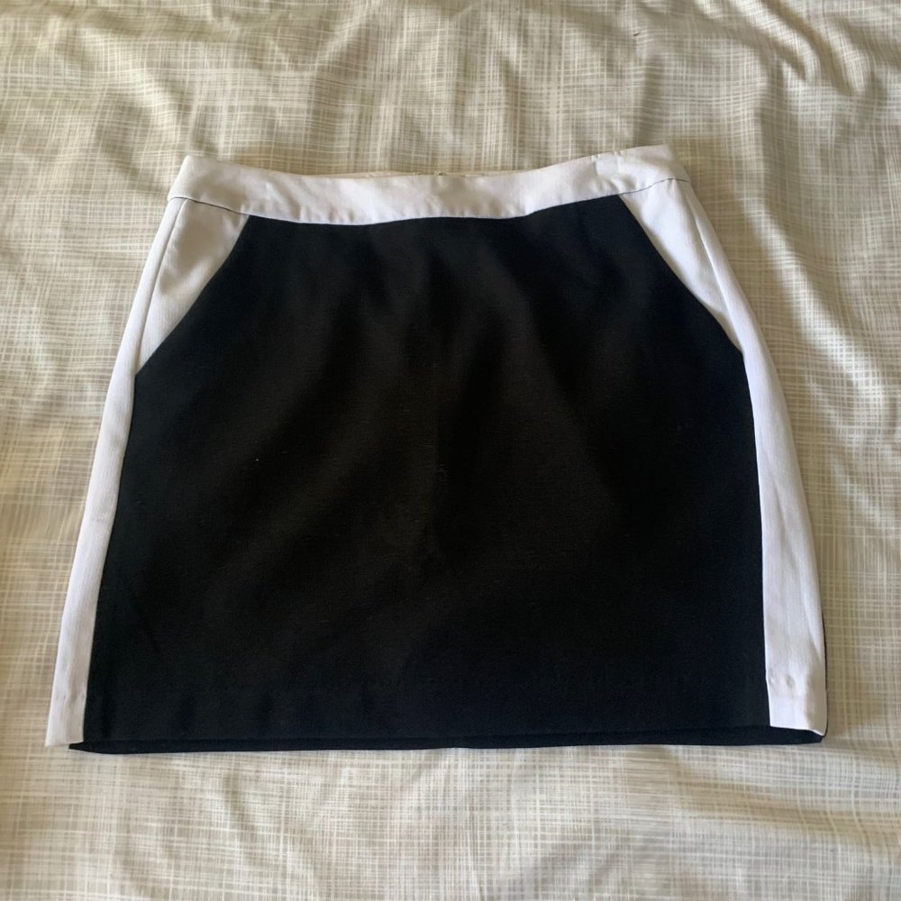 Banana Republic color block mini skirt
